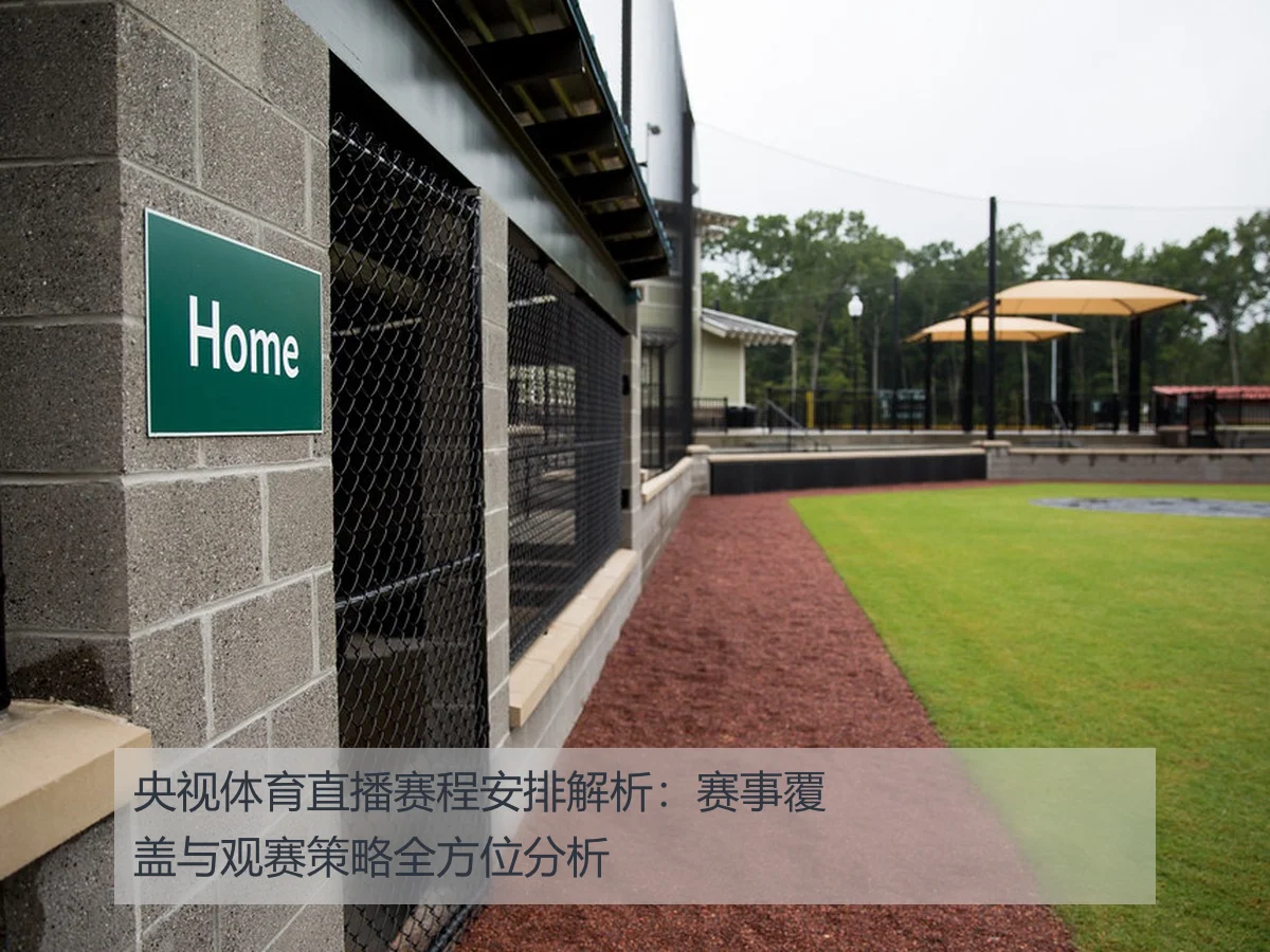 央视体育直播赛程安排解析：赛事覆盖与观赛策略全方位分析